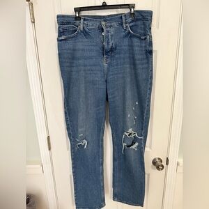 Old Navy Blue Straight Leg Jeans